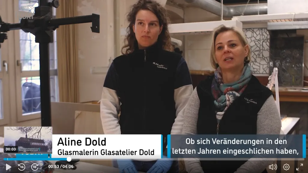 Aline Dold im Interview mit Tele M1