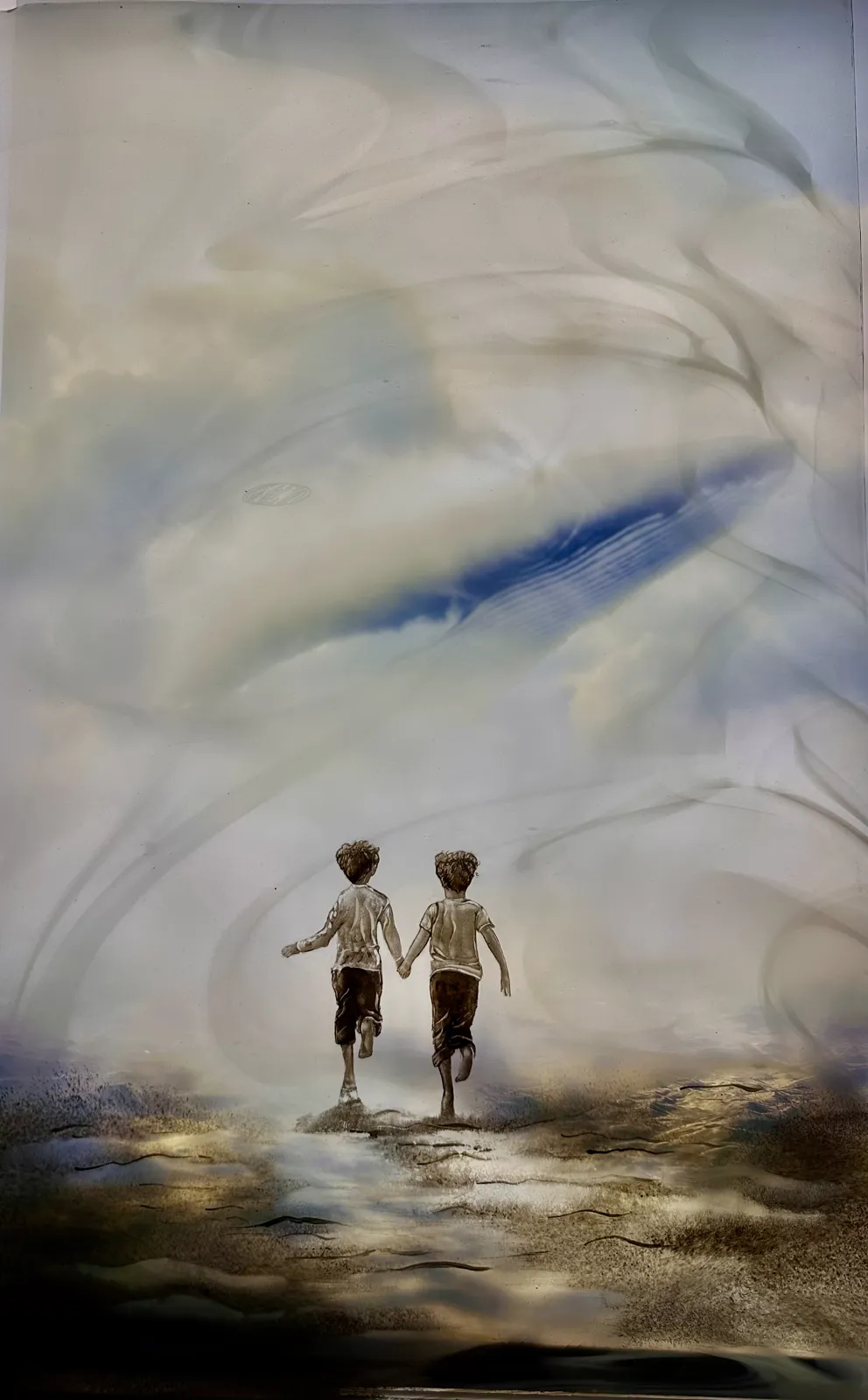 Lichtbild «Wolkenkinder»